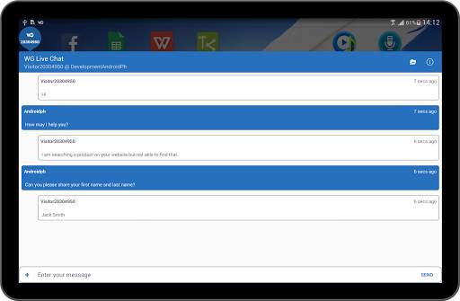 WG Live Chat Software screenshot 14