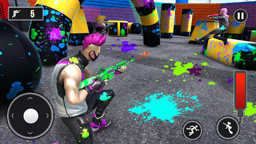 Knock 'Em All: Paintball King screenshot 1