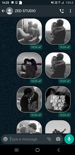 Romantic Stickers for Whatsapp screenshot 6
