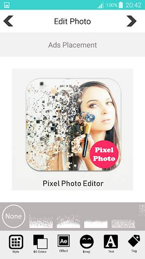 Pixel effect photo editor screenshot 2
