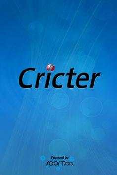 Cricter: Cricket Live Scores screenshot 1