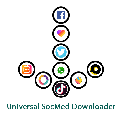 Universal SocMed - Pengunduh Video Sosial Media icon