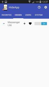 Hide App screenshot 2