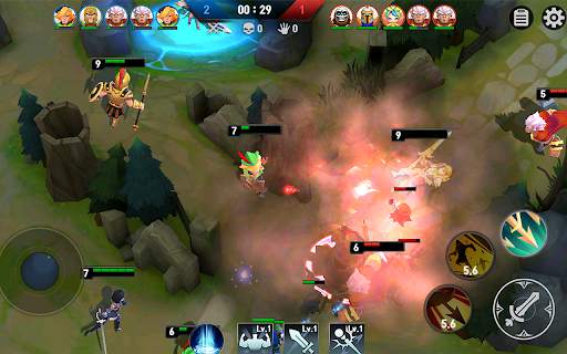 มาสเตอร์แบทเทิลลีก 5vs5 : MOBA PvP Trainer screenshot 6