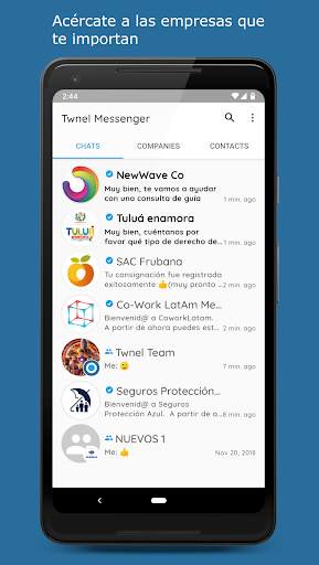 Twnel Messenger screenshot 2