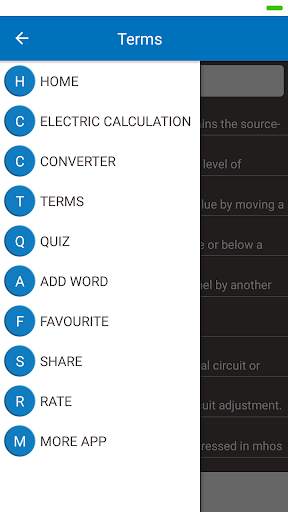 Electrical calculation & Terms скриншот 2