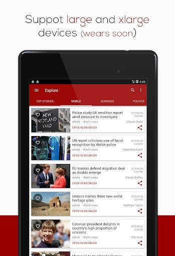 Ninews - Free news app screenshot 7