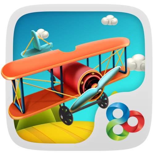 Plane GO Launcher Theme v1.0