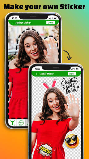 Sticker Maker for WhatsApp – Memes Generator App screenshot 5