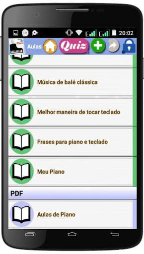 Aulas de piano (português) screenshot 3
