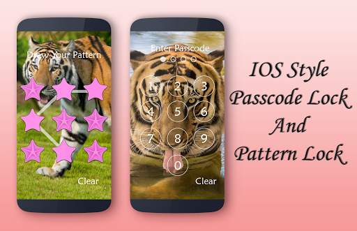Tiger Lock Screen screenshot 3