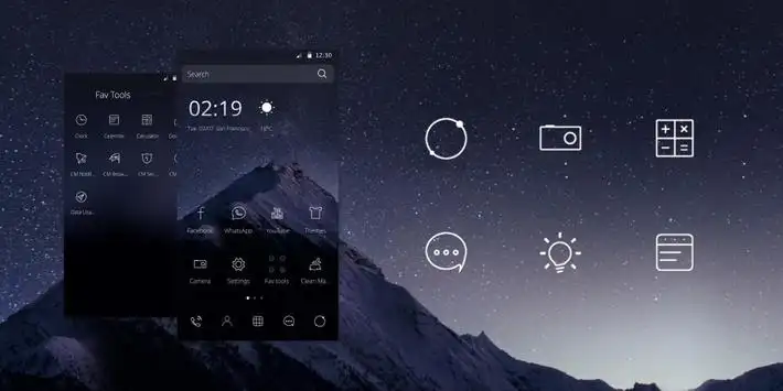 Star Line Theme screenshot 1