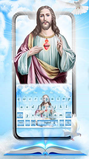 Jesus Christ Keyboard Theme screenshot 1