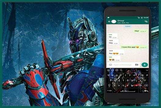 Optimus Prime keyboard  (( Autobots )) screenshot 6