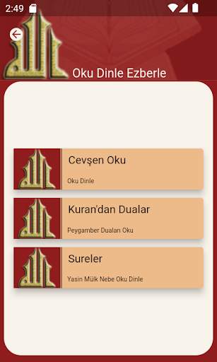 Cevşen-i Kebir Ve Meali screenshot 2