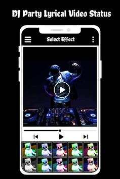 DJ Party Lyrical Video Status Maker screenshot 4