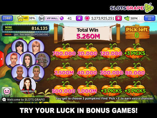 SLOTS GRAPE - Casino Games screenshot 4