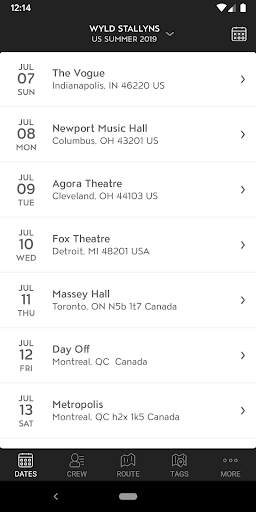 Master Tour Mobile screenshot 1