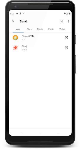 Bhejo - India's own File Sharing App screenshot 3