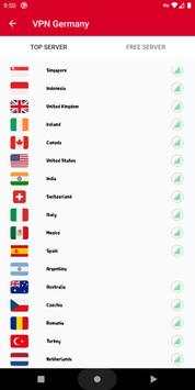 VPN Germany screenshot 2