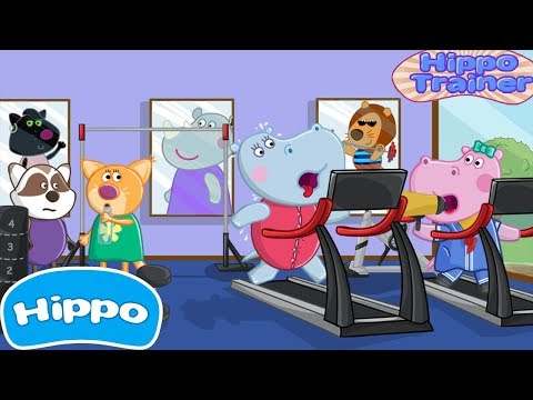 Fitness Games: Hippo Trainer screenshot 2