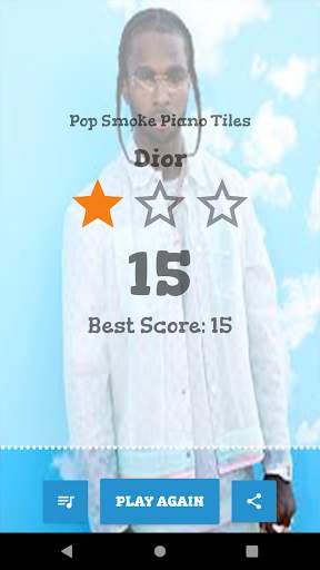 Pop Smoke Piano Tiles screenshot 3