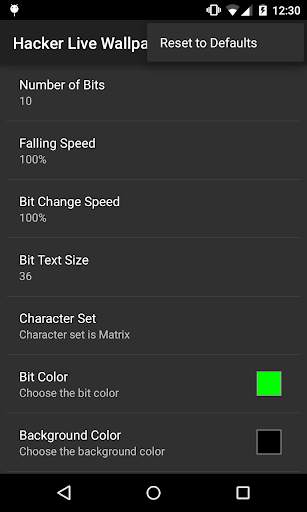 Hacker Live Wallpaper screenshot 6