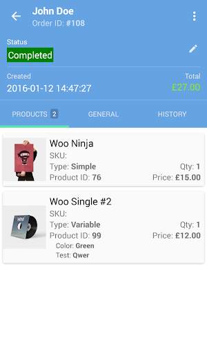 WooCommerce Mobile Assistant скриншот 3