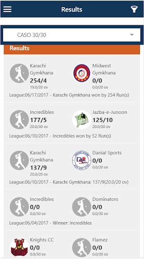 CASO Cricket screenshot 2
