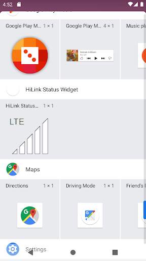 HiLink Status Widget screenshot 1