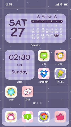 Wow Panda Theme - Icon Pack screenshot 1
