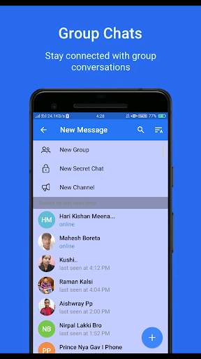 Blue Moon pro messenger screenshot 3