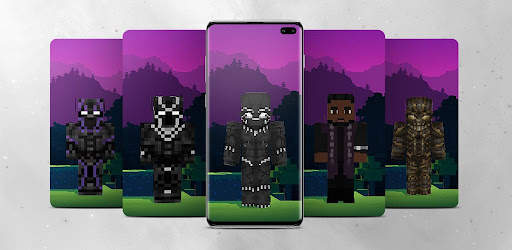 Black Panther Skin Minecraft screenshot 1