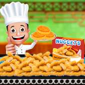 Nuggets Chicken Factory - Cooking Game logo