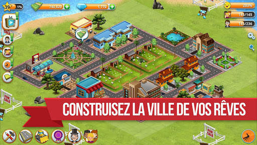 Cité village, simulation d'île screenshot 2