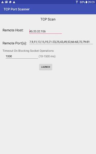TCP Port Scanner скриншот 3