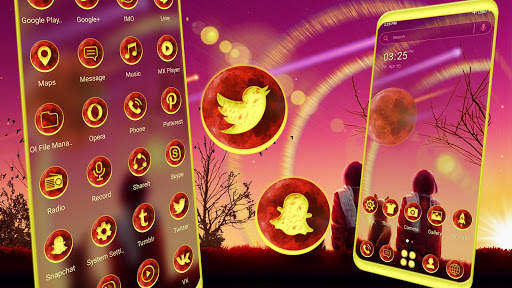 Lonely Girl Theme Launcher screenshot 1