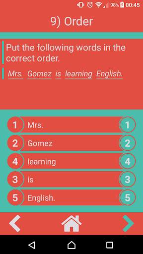 Tenses in English screenshot 8