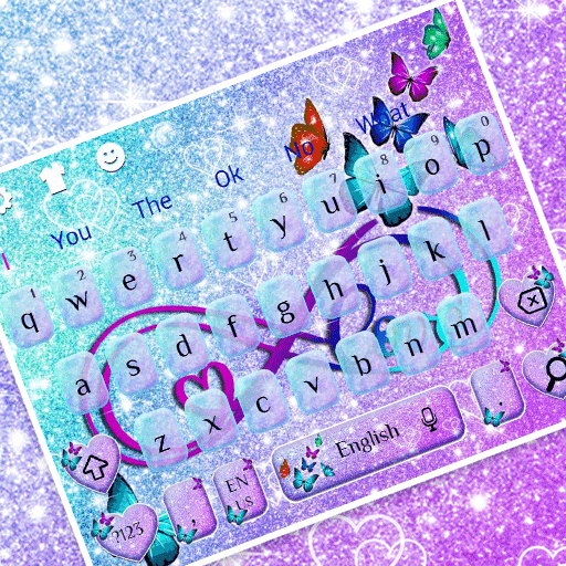 Glitter Dream Infinity Love Keyboard Theme icon