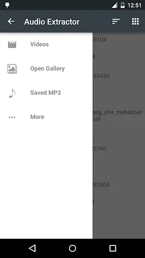 Audio Extractor- MP3 Converter screenshot 3