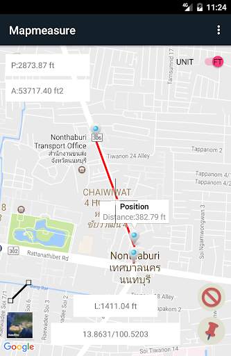 map measure planimeter screenshot 5