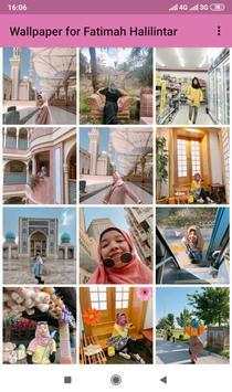 Wallpaper Foto Fatimah Halilintar screenshot 2