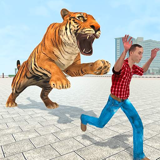 Angry Tiger City Attack: Wild Animal Fighting Game 1