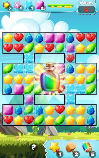 Jewels Gems Quest - Match 3 Game screenshot 2