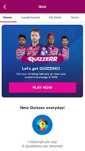 Rajasthan Royals Official App screenshot 2