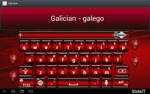 SlideIT Galician - galego Pack screenshot 1