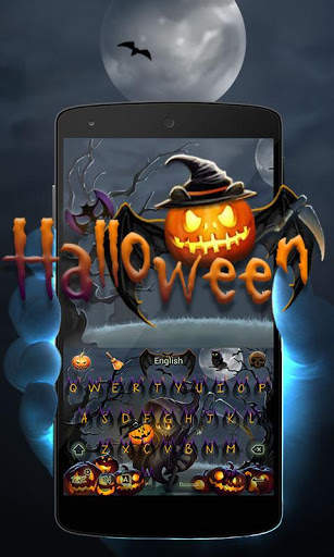 Halloween II GO Keyboard Theme स्क्रीनशॉट 1