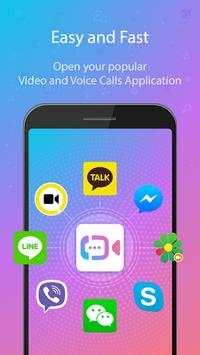 Video Call Voice Call & Messenger : All in one screenshot 1