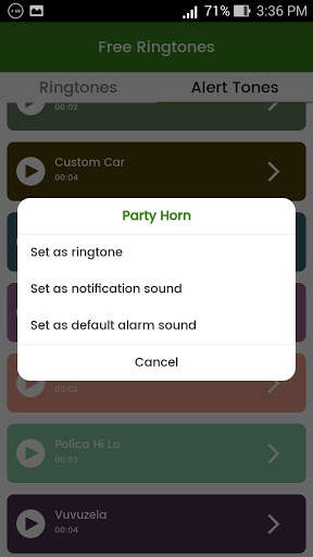 Best Ringtones - Exciting Free Ringtones, Alarm screenshot 2