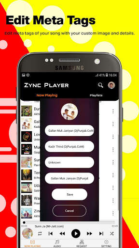 Zync Player - Best mp3 music Player screenshot 3